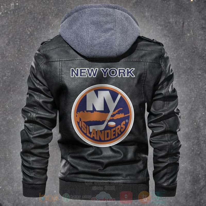 New_York_Islanders_NHL_Hockey_Motorcycle_Leather_Jacket