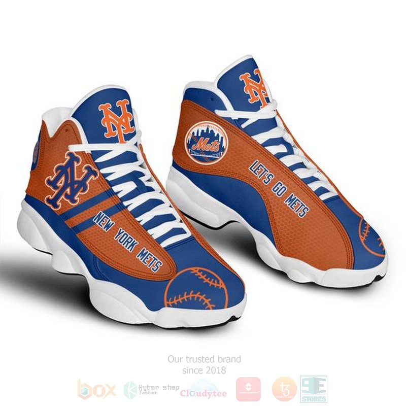 New_York_Mets_MLB_Air_Jordan_13_Shoes