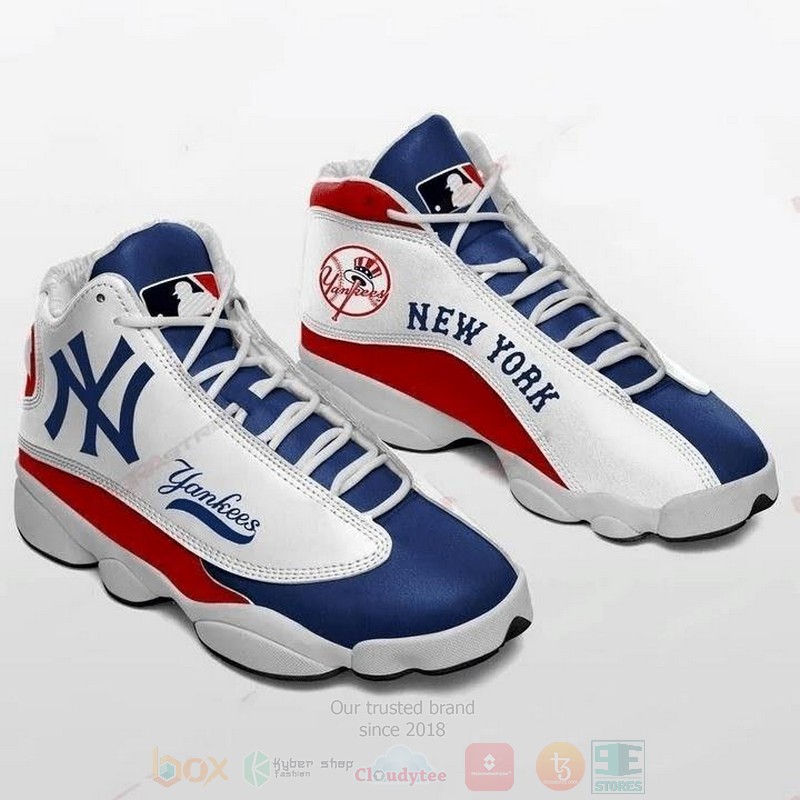 New_York_Yankees_MLB_Air_Jordan_13_Shoes