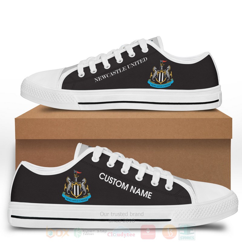 Newcastle_Custom_Name_Low_Top_Canvas_Shoes