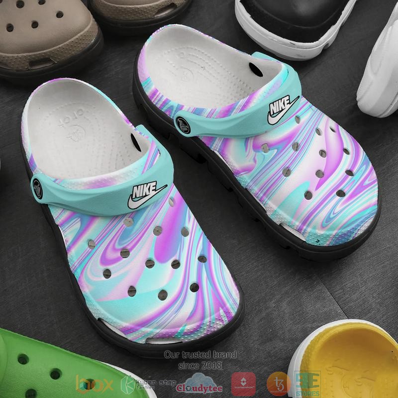 Nike_Hologram_color_Crocband_Clog_Shoes