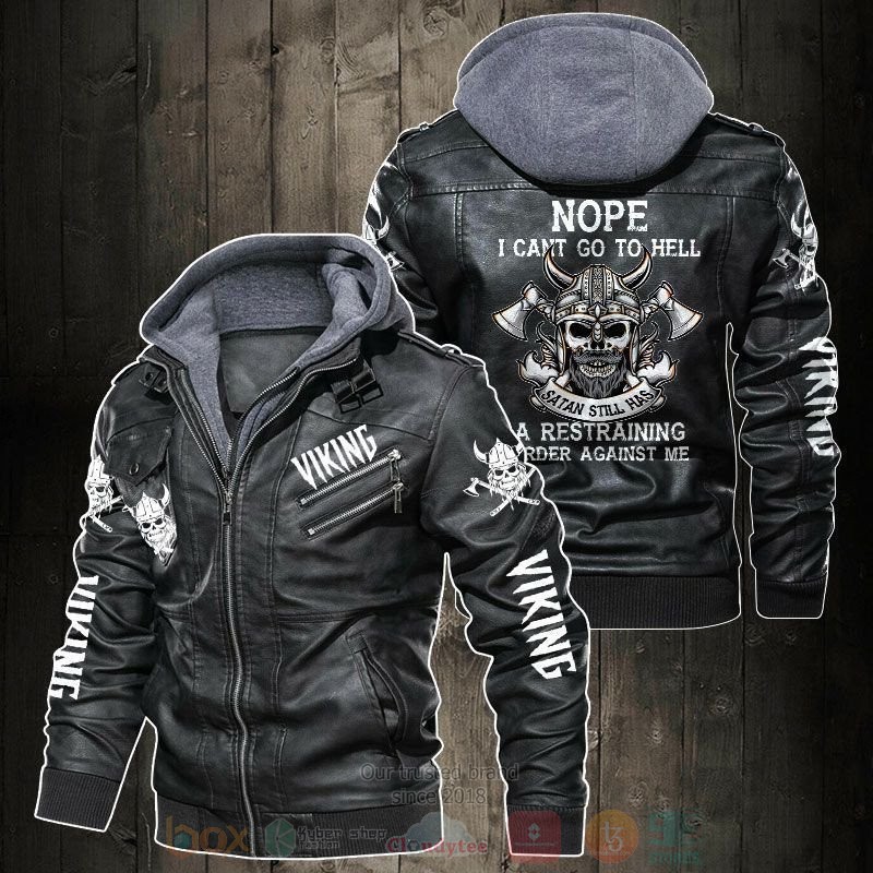 Nope_I_Cant_Go_To_Hell_Custom_Name_The_Viking_Soul_Leather_Jacket