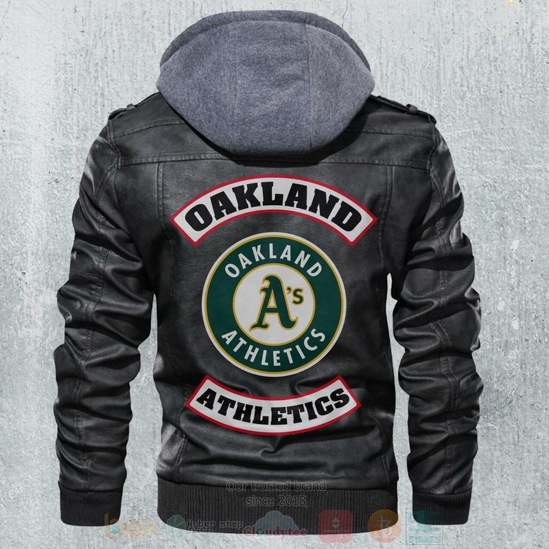 Oakland_Athletics_MLB_Baseball_Motorcycle_Leather_Jacket