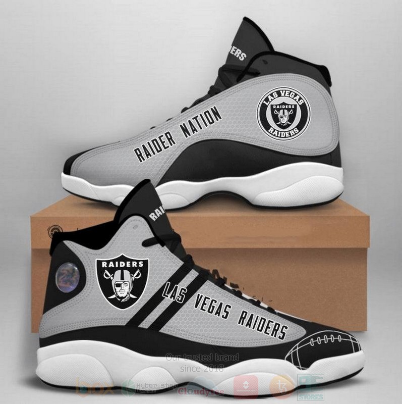 Oakland_Raiders_NFL_Big_Logo_Football_Team_Air_Jordan_13_Shoes