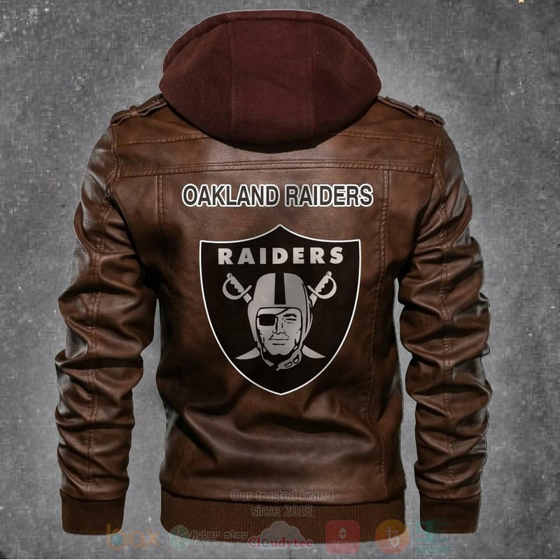Oakland_Raiders_NFL_Football_Motorcycle_Leather_Jacket