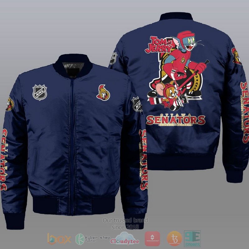 Ottawa_Senators_NHL_Tom_And_Jerry_Bomber_Jacket_1