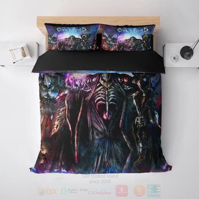 Overlord_Ainz_Ooal_Gown_Albedo_Overlord_All_Protagonists_Embossed_Bedding_Set