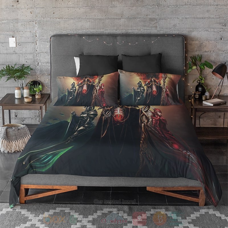 Overlord_Ainz_Ooal_Gown_Albedo_Overlords_Knight_Armor_Bedding_Set_1