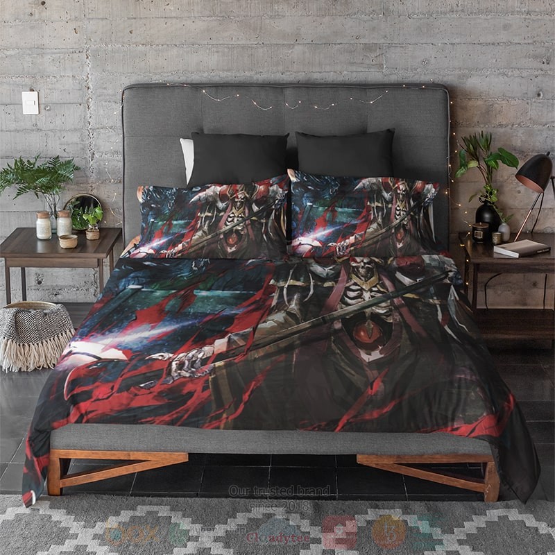 Overlord_Ainz_Ooal_Gown_Premium_Brushed_Bedding_Set_1