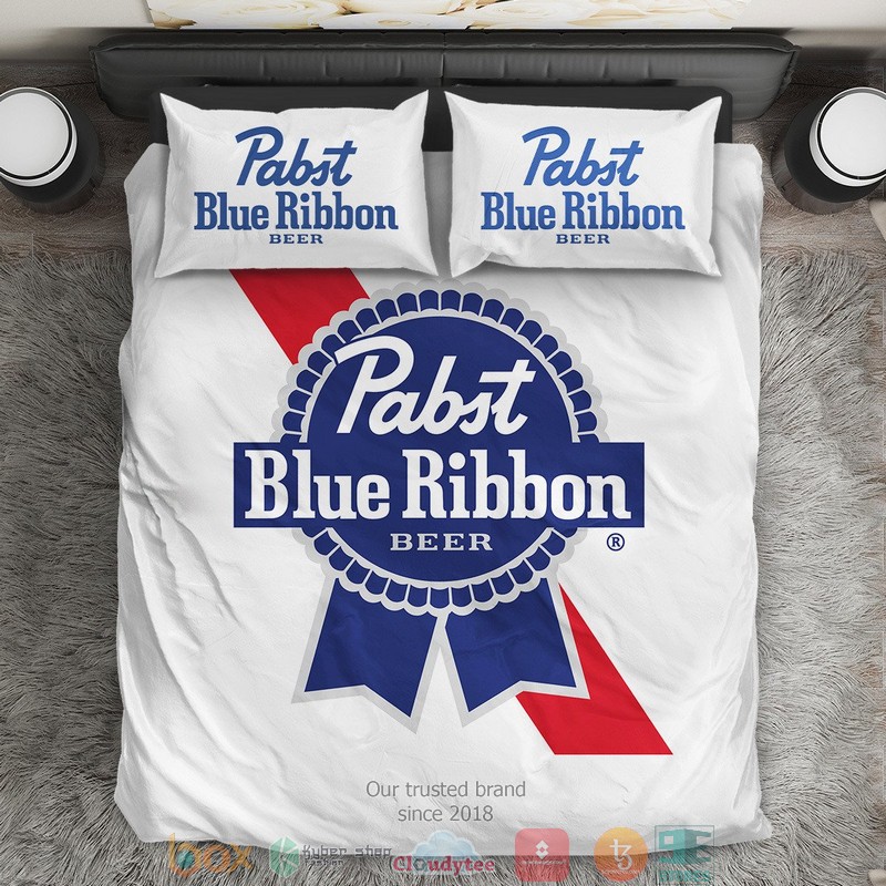 Pabst_Blue_Ribbon_Drinking_Bedding_Set