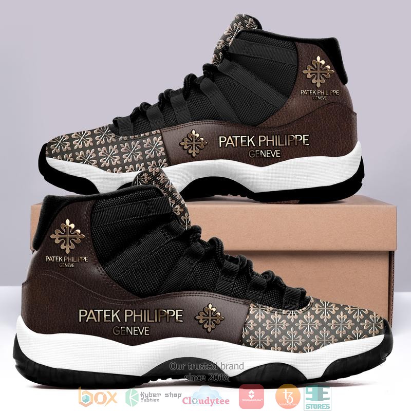 Patek_Philippe_Geneve_brown_Air_Jordan_11_Sneaker_Shoes