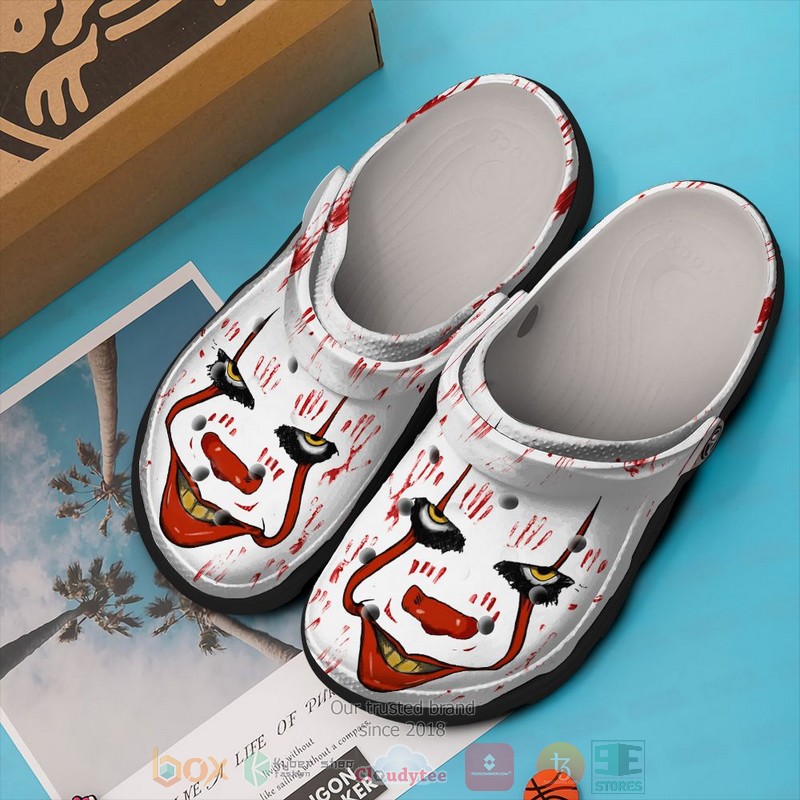 Pennywise_face_Crocband_Clog
