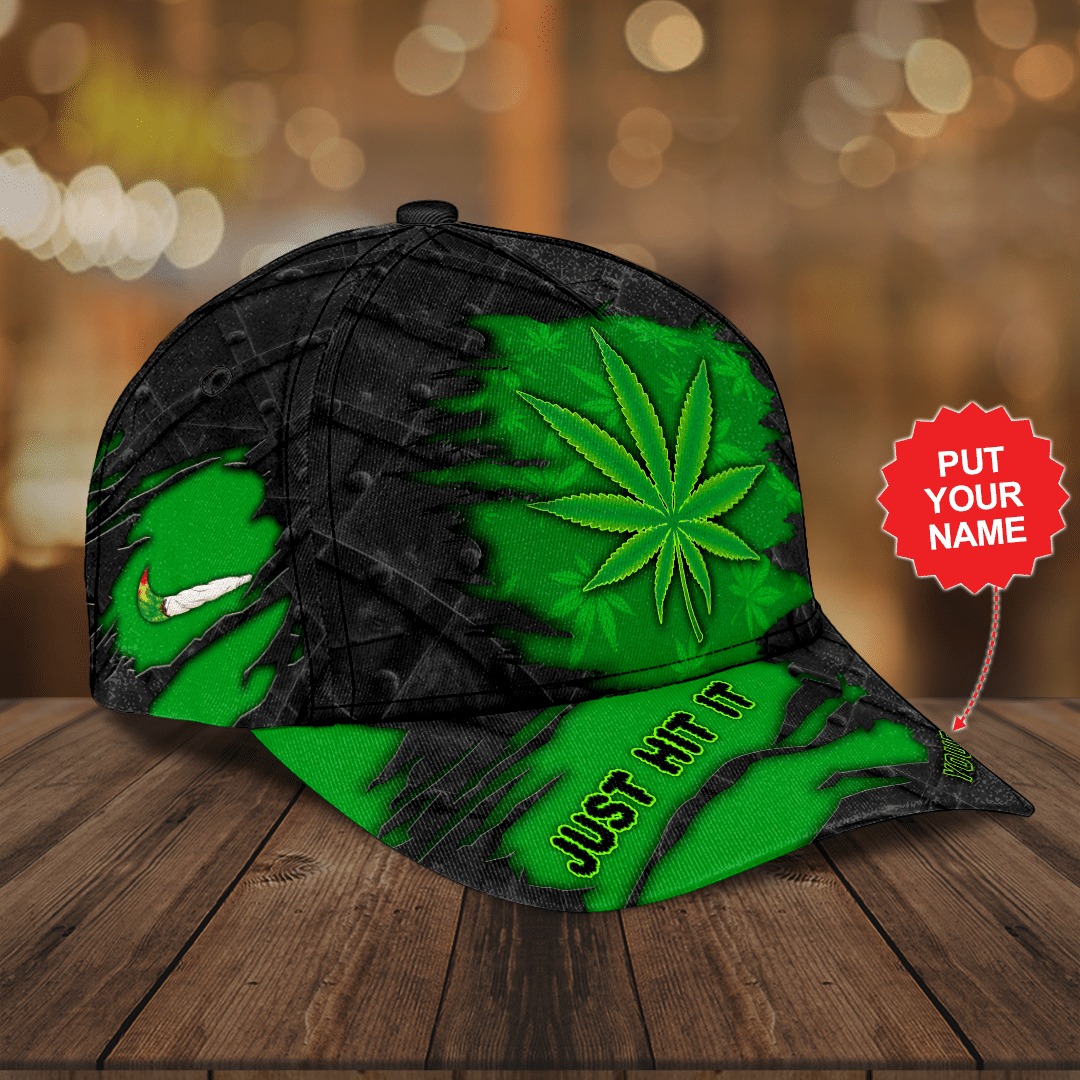 Personalized-Cannabis-Just-Hit-It-cap-1
