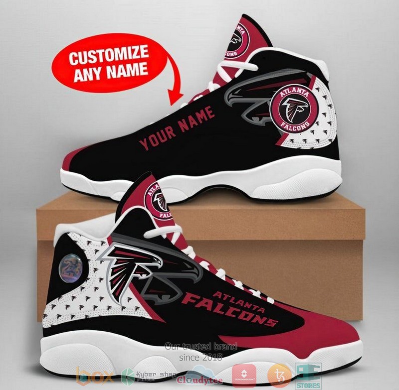 Personalized_Atlanta_Falcons_Football_NFL_Air_Jordan_13_Sneaker_Shoes