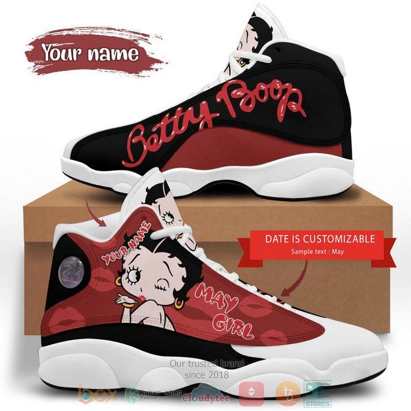 Personalized_Betty_Boop_Cartoon_custom_Air_Jordan_13_shoes