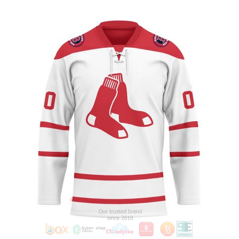 Personalized_Boston_Red_Sox_MLB_custom_Hockey_Jersey_1