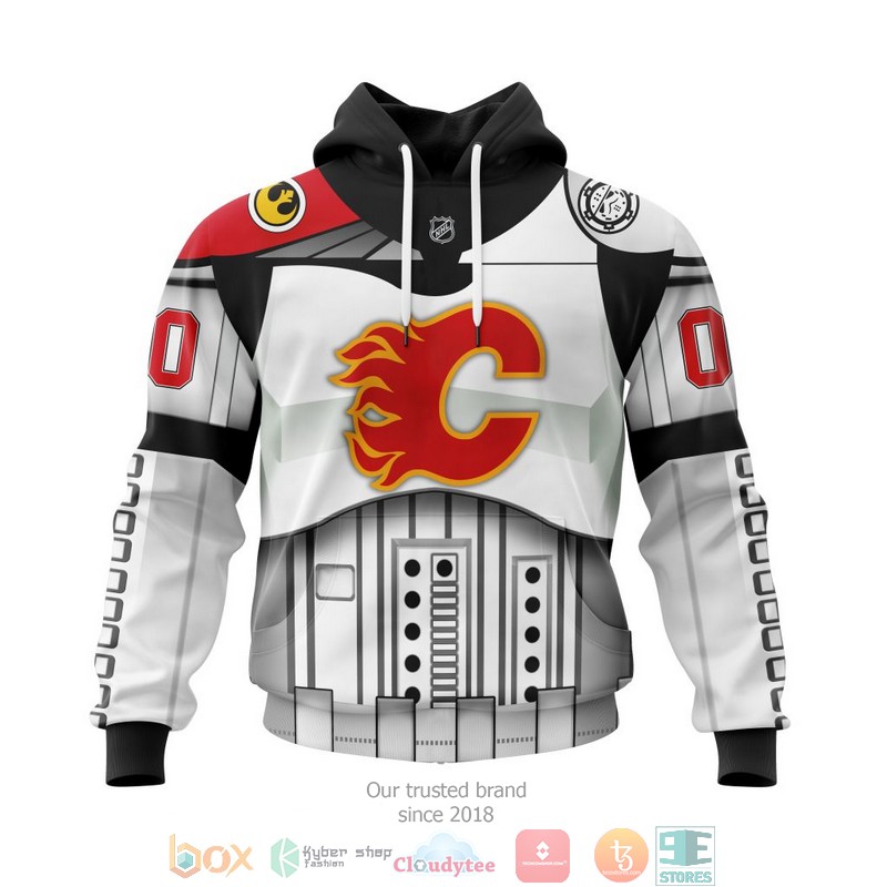 Personalized_Calgary_Flames_NHL_Star_Wars_custom_3D_shirt_hoodie