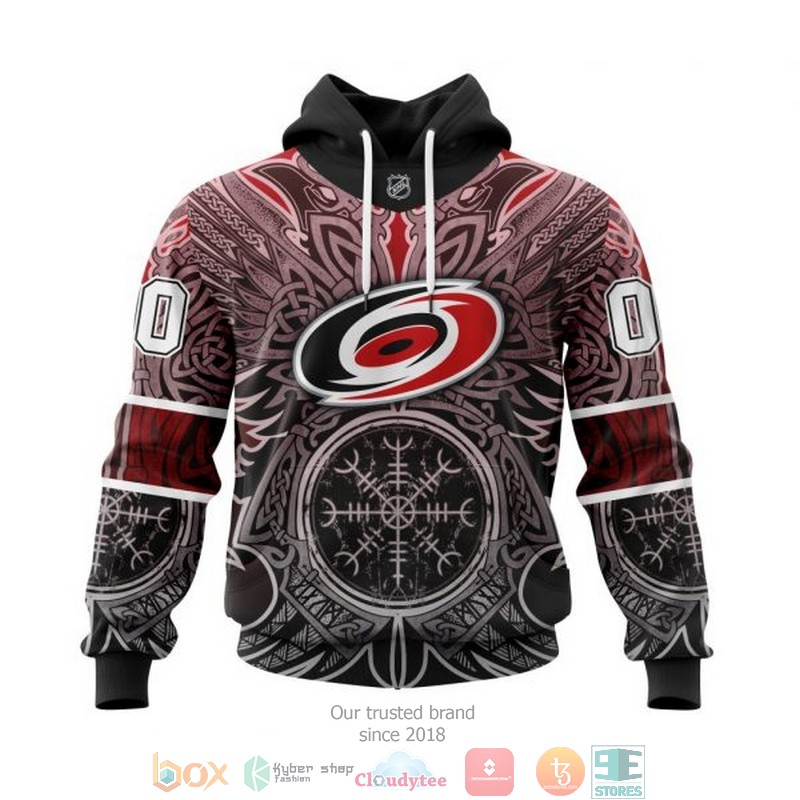 Personalized_Carolina_Hurricanes_NHL_Norse_Viking_Symbols_custom_3D_shirt_hoodie