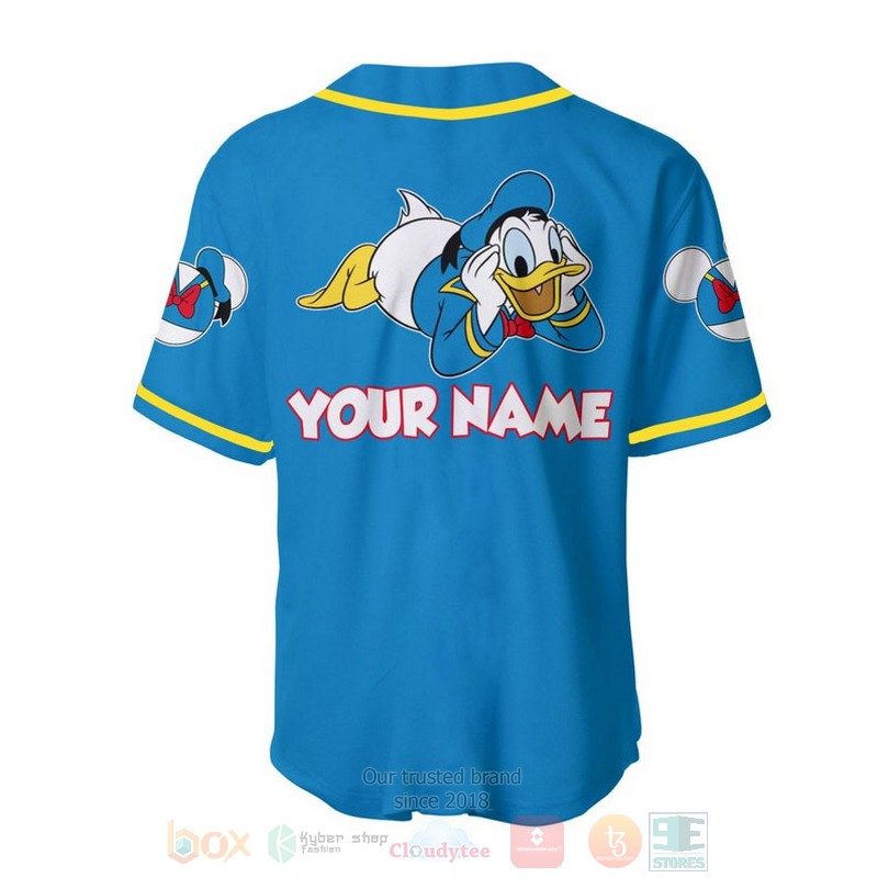 Personalized_Chilling_Donald_Duck_Disney_All_Over_Print_Blue_Baseball_Jersey_1