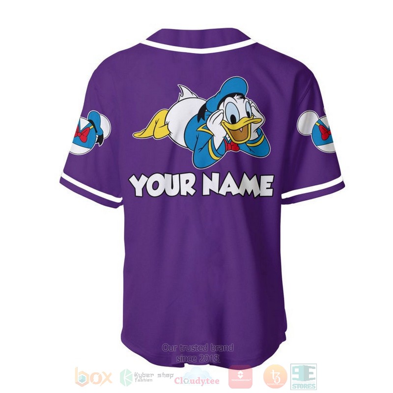 Personalized_Chilling_Donald_Duck_Disney_All_Over_Print_Purple_Baseball_Jersey_1