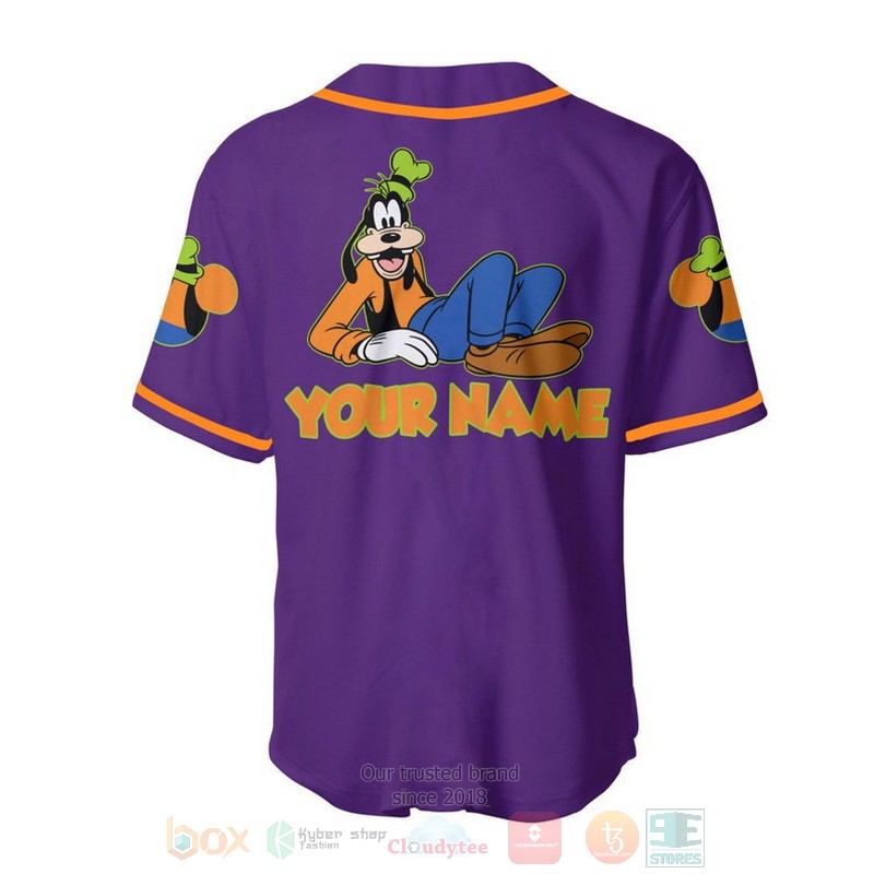 Personalized_Chilling_Goofy_Dog_Disney_All_Over_Print_Purple_Baseball_Jersey_1
