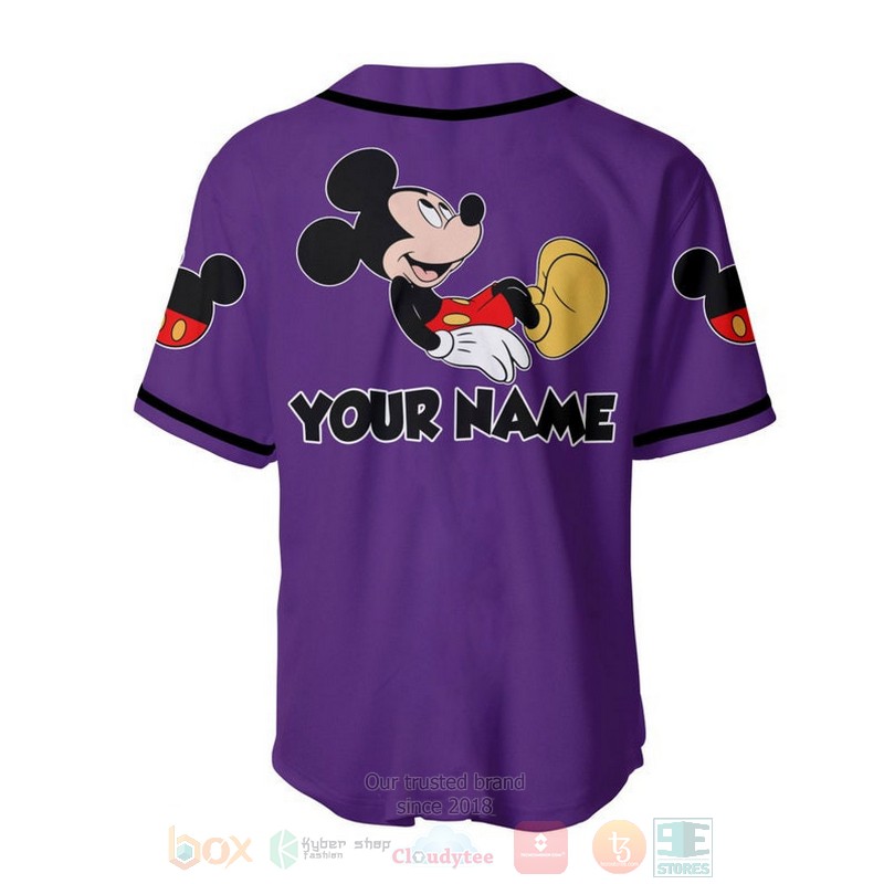 Personalized_Chilling_Mickey_Mouse_Disney_All_Over_Print_Purple_Baseball_Jersey_1