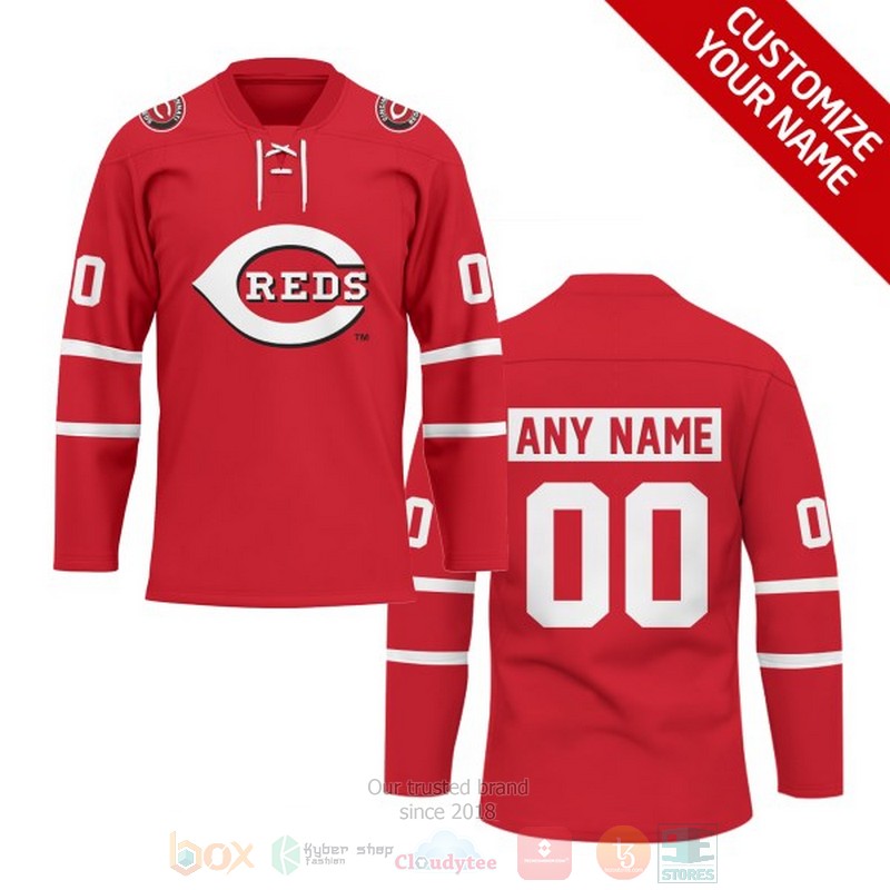 Personalized_Cincinnati_Reds_MLB_custom_Hockey_Jersey