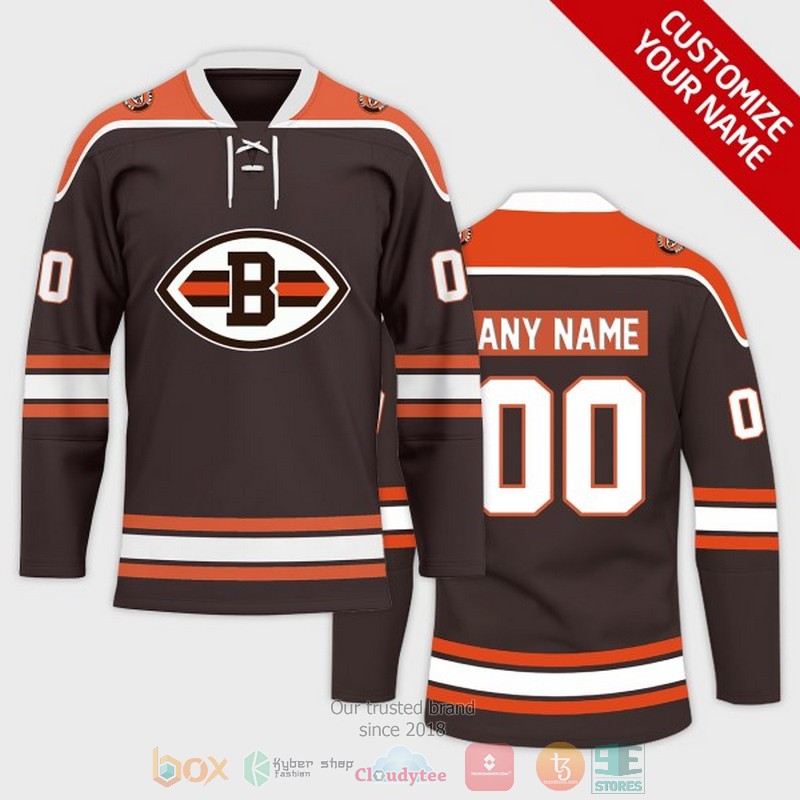 Personalized_Cleveland_Browns_NFL_Custom_Hockey_Jersey