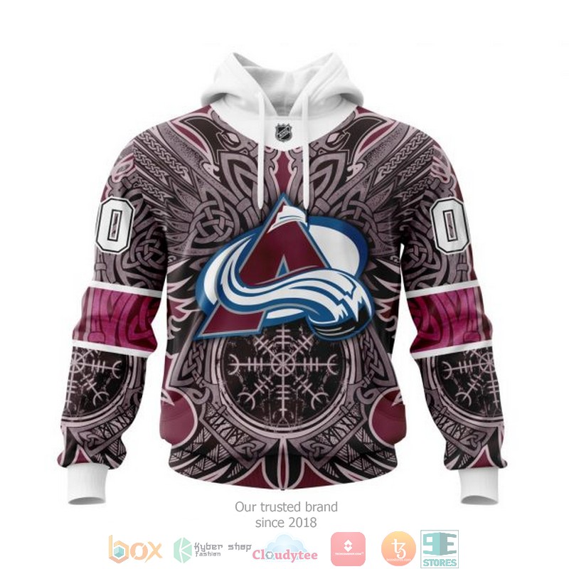 Personalized_Colorado_Avalanche_NHL_Norse_Viking_Symbols_custom_3D_shirt_hoodie