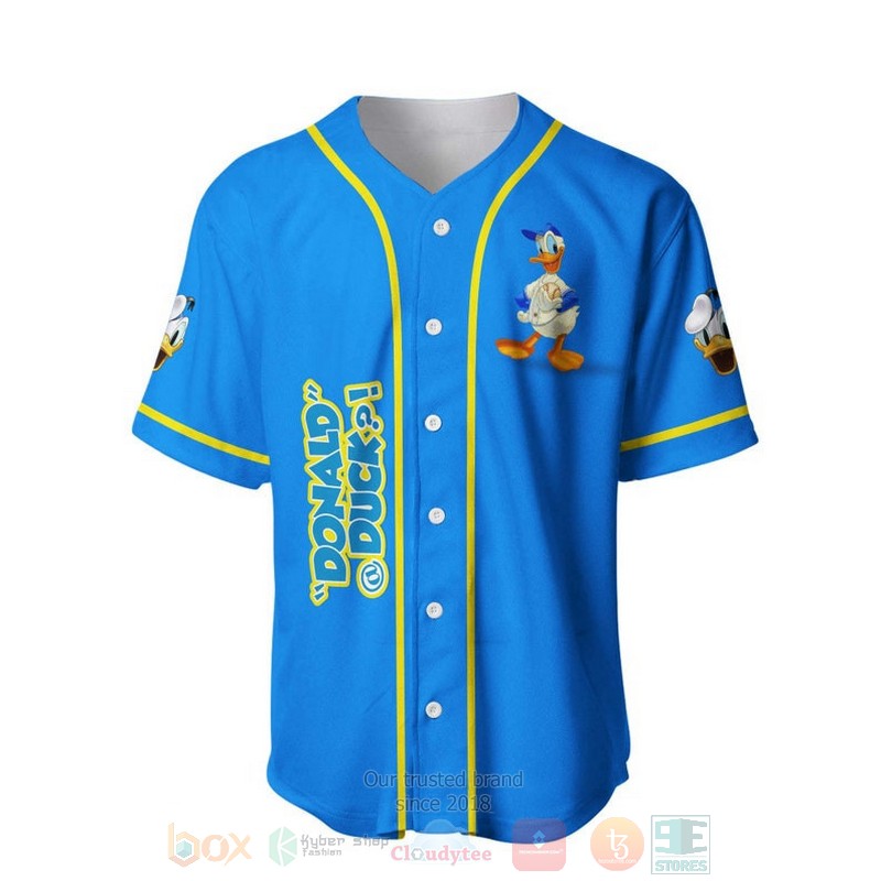 Personalized_Donald_Duck_All_Over_Print_Blue_Baseball_Jersey_1