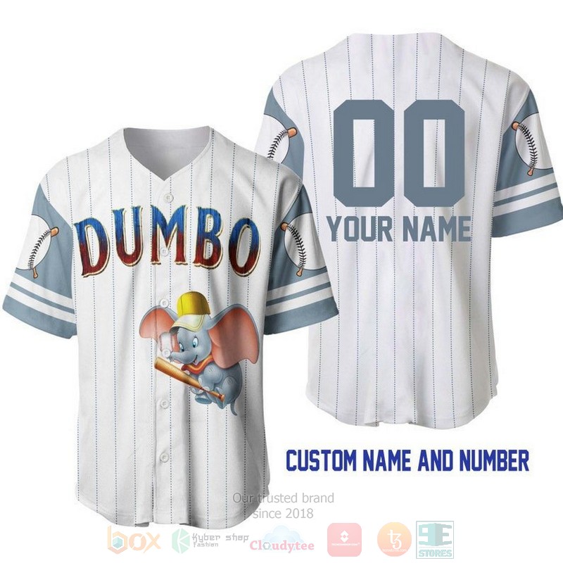 Personalized_Dumbo_The_Flying_Elephant_All_Over_Print_Pinstripe_White_Baseball_Jersey