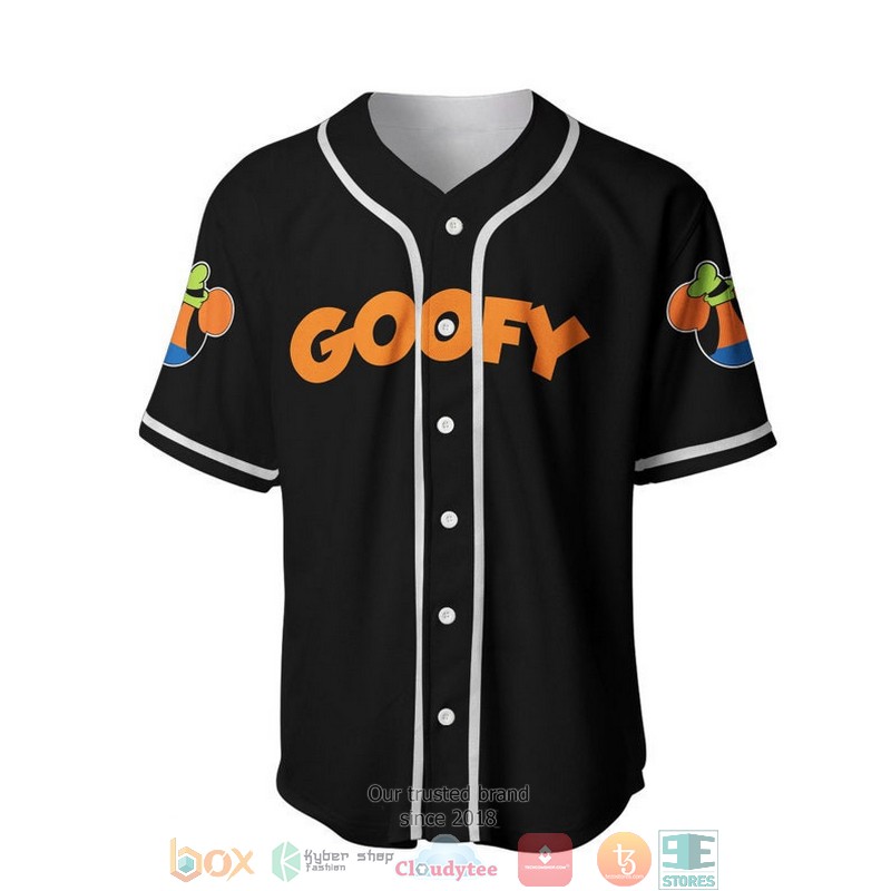 Personalized_Funny_Goofy_Dog_Black_Baseball_Jersey_1