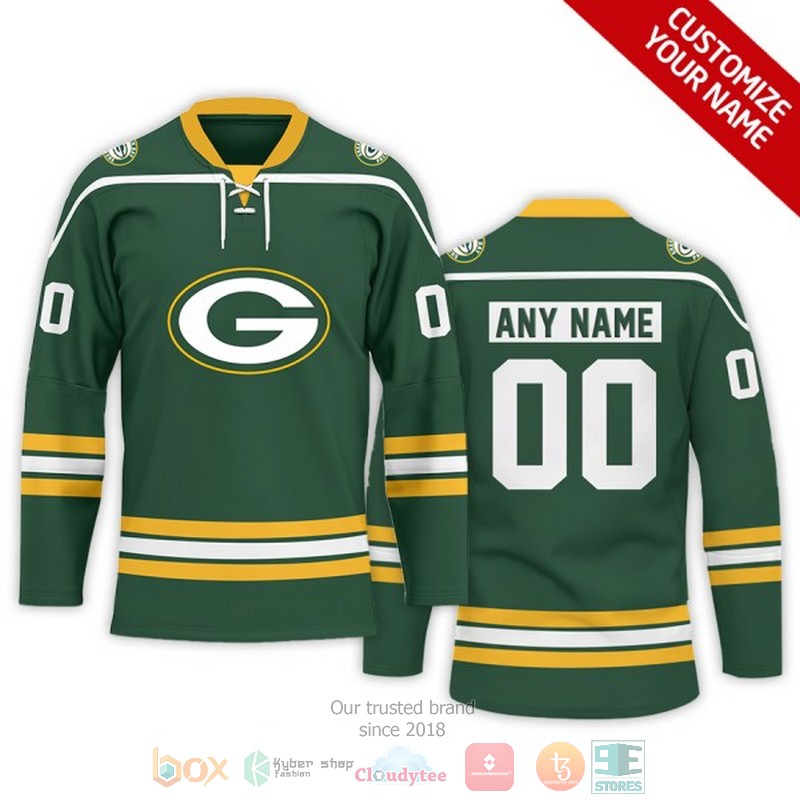 Personalized_Green_Bay_Packers_NFL_Custom_Hockey_Jersey