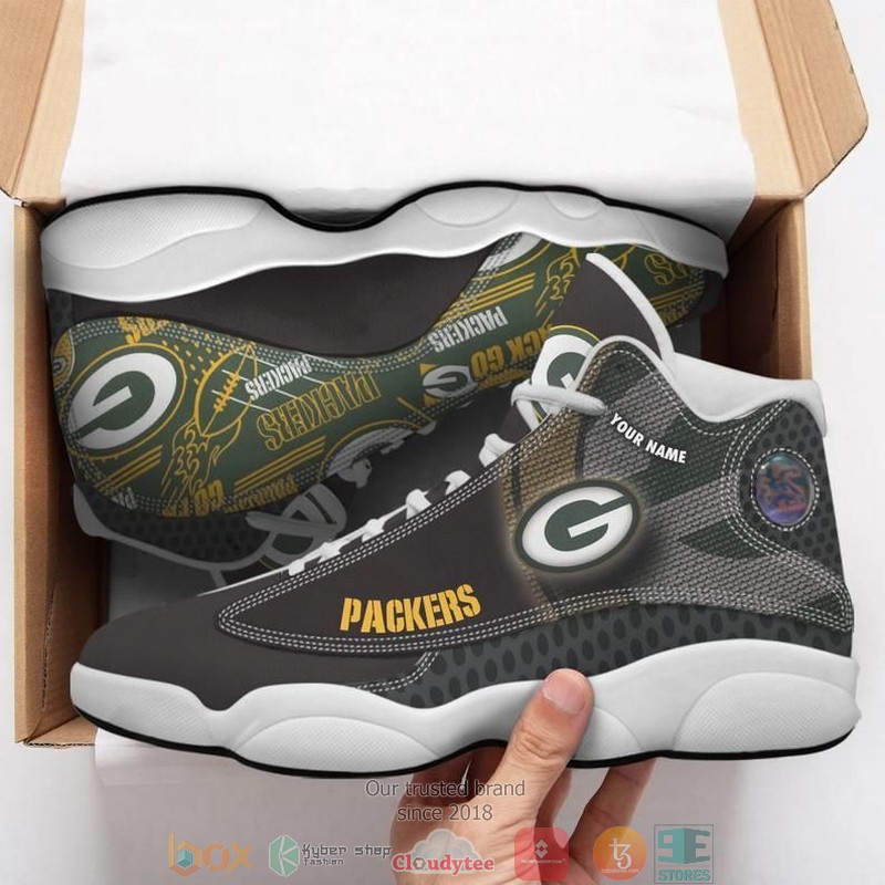 Personalized_Green_Bay_Packers_football_NFL_18_big_logo_Air_Jordan_13_Sneaker_Shoes