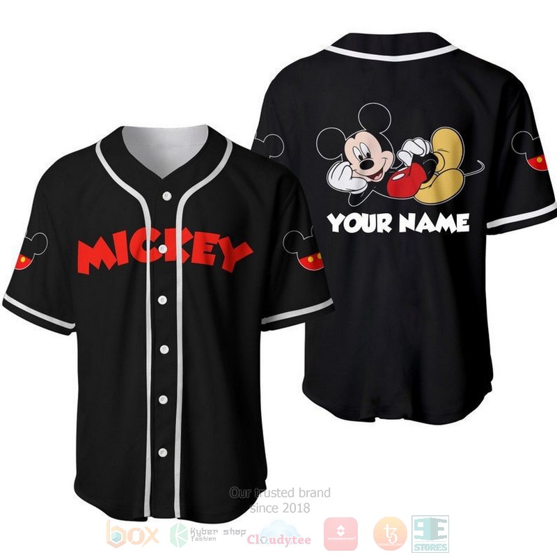 Personalized_Happy_Mickey_Mouse_Disney_All_Over_Print_Black_Baseball_Jersey