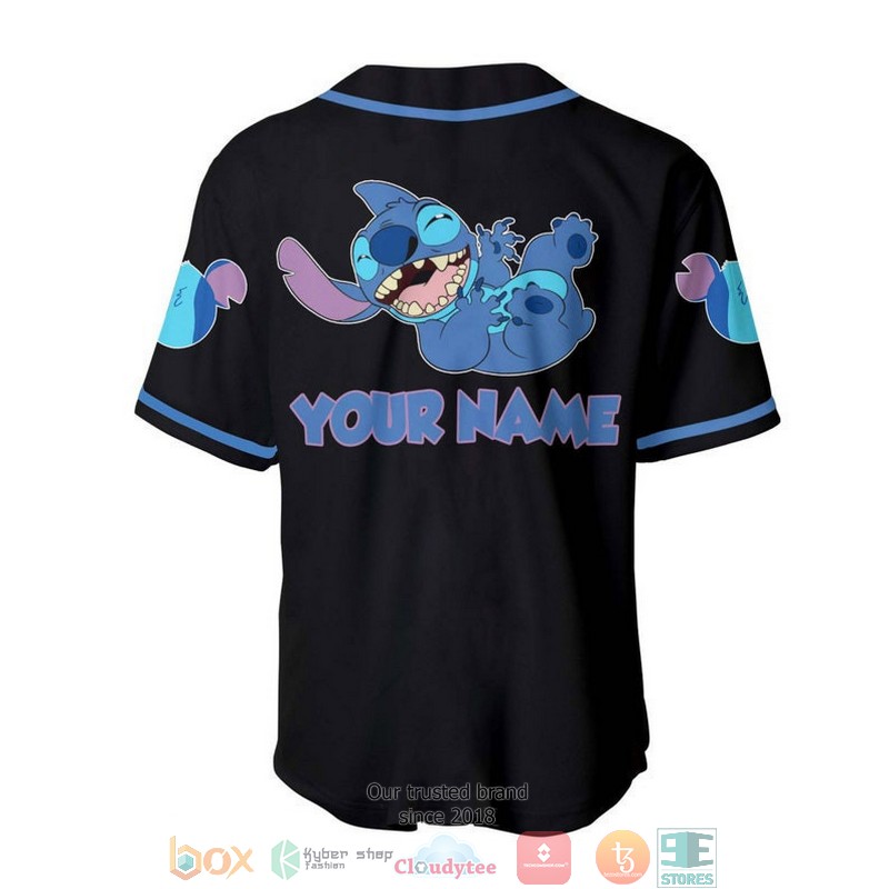 Personalized_Happy_Stitch_Disney_Black_Baseball_Jersey_1