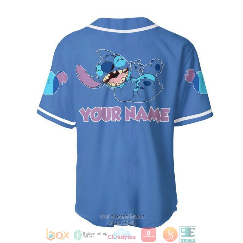 Personalized_Happy_Stitch_Disney_Blue_Baseball_Jersey_1