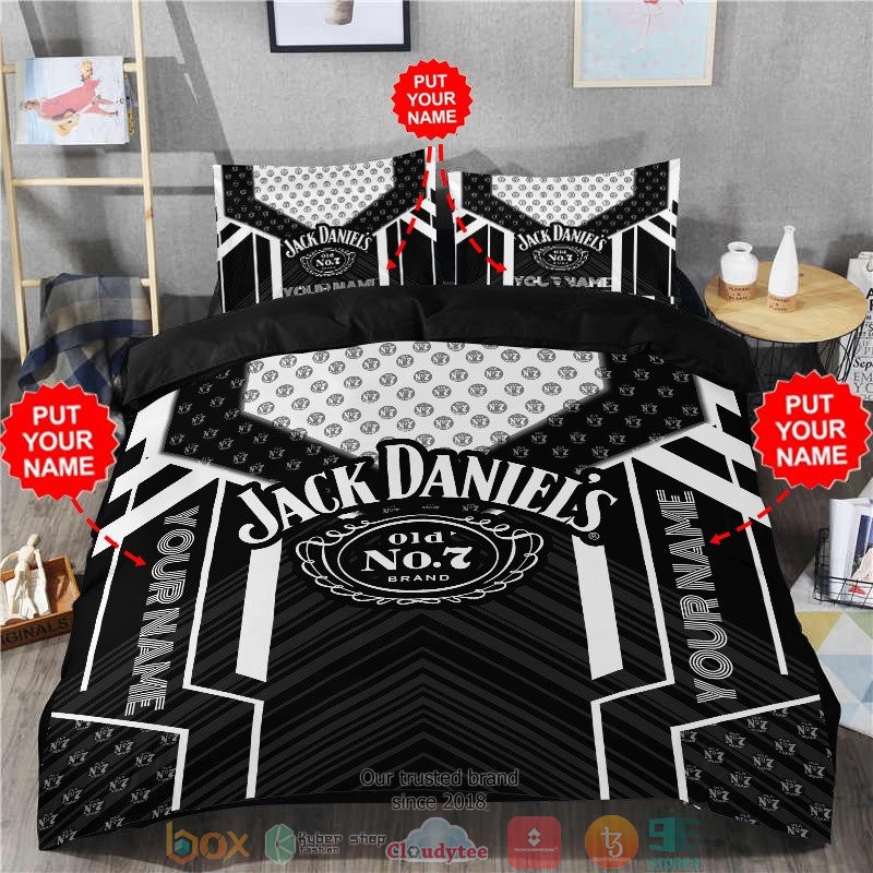 Personalized_Jack_Daniels_No.7_Drinking_Bedding_Set