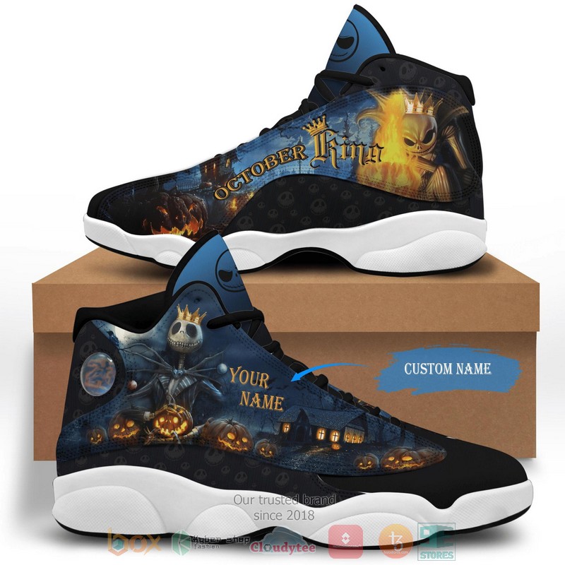 Personalized_Jack_Skellington_October_King_custom_Air_Jordan_13_shoes