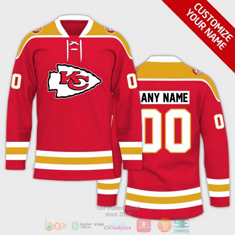Personalized_Kansas_City_Chiefs_NFL_Custom_Hockey_Jersey