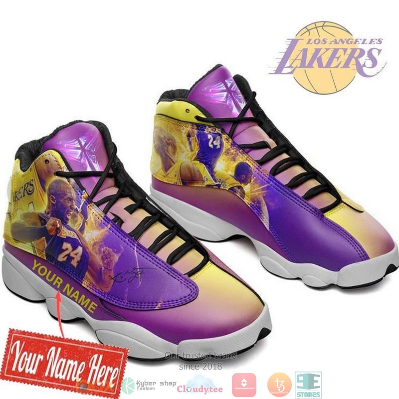 Personalized_Kobe_Bryant_24_Los_Angeles_Lakers_NBA_team_big_logo_41_gift_Air_Jordan_13_Sneaker_Shoes