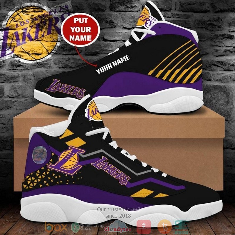 Personalized_Kobe_Bryant_Los_Angeles_Lakers_football_NBA_28_big_logo_Air_Jordan_13_Sneaker_Shoes