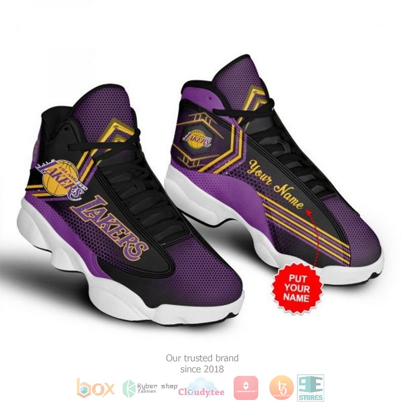 Personalized_Kobe_Bryant_Los_Angeles_Lakers_football_NBA_7_big_logo_Air_Jordan_13_Sneaker_Shoes