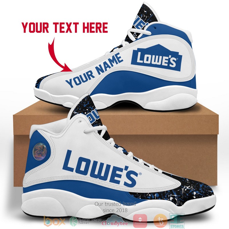 Personalized_Lowes_Color_Plash_Air_Jordan_13_Sneaker_Shoes