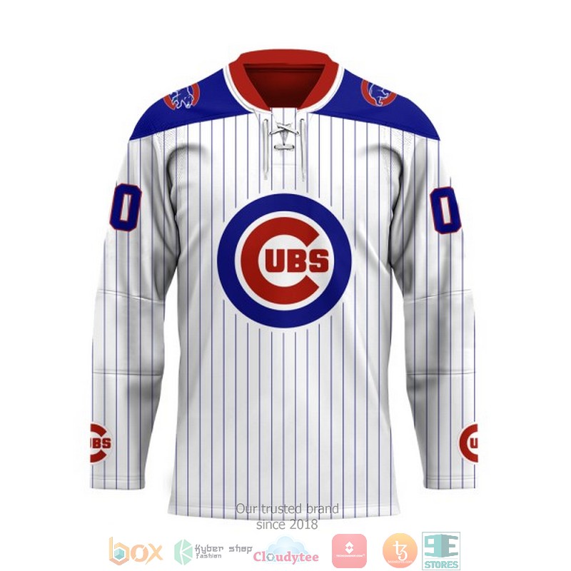 Personalized_MLB_Chicago_Cubs_Custom_Hockey_Jersey_1
