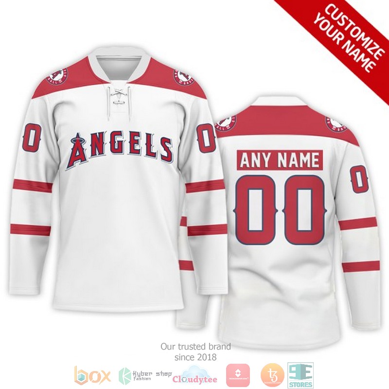 Personalized_MLB_Los_Angeles_Angels_Custom_Hockey_Jersey
