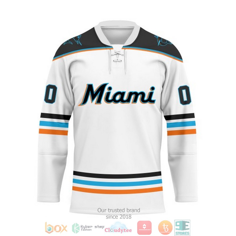Personalized_MLB_Miami_Marlins_Custom_Hockey_Jersey_1