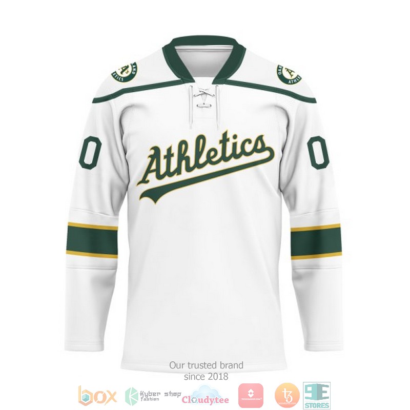 Personalized_MLB_Oakland_Athletics_Custom_Hockey_Jersey_1