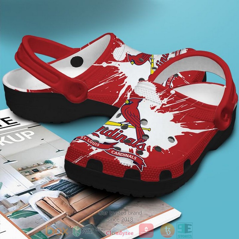 Personalized_MLB_St._Louis_Cardinals_Red_Crocs_Crocband_Clog_1
