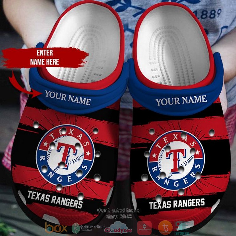 Personalized_MLB_Texas_Rangers_Crocs_Crocband_Clog